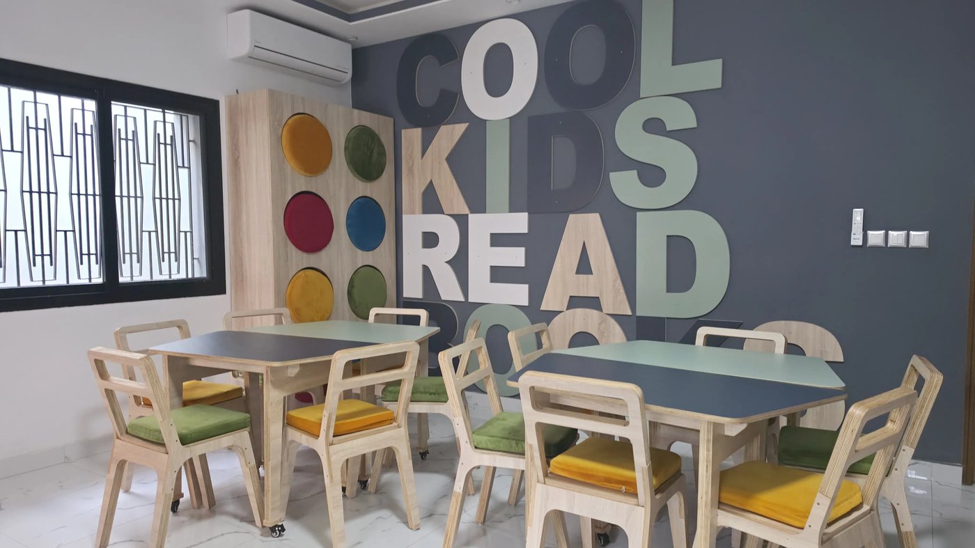 Salle de lecture — Cool Kids Read Books